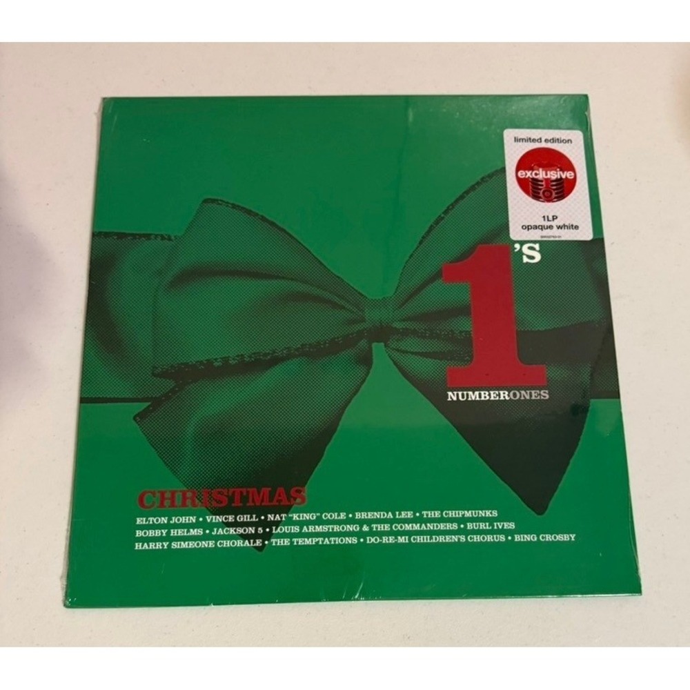 Christmas Number 1's Vinyl Record Limited Edition Opaque White LP New Sealed